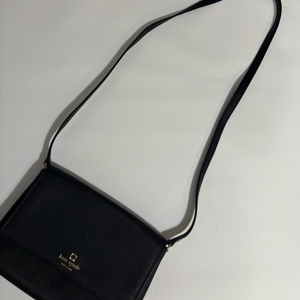 Kate Spade Black Crossbody Bag in Excellent Condition - Picture 2 of 5